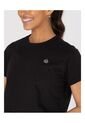 Camiseta Mujer Bsoul Basic T Shirt Zia Negro Bsoul de Bsoul