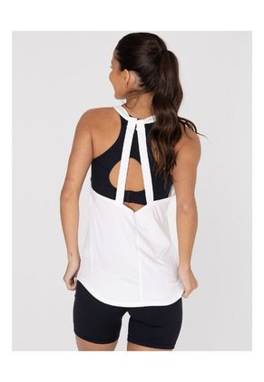 Camiseta Mujer Bsoul Training Tank Blanco/Blanco Bsoul