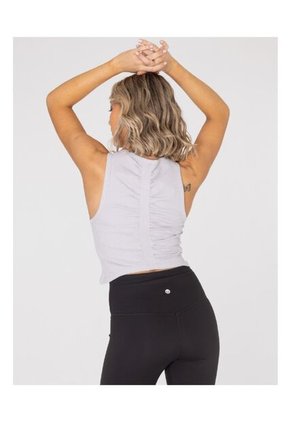 Camiseta Mujer Bsoul Crop Tank Livia Smoke Bsoul