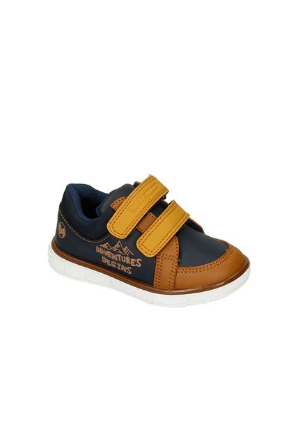 ZAPATOS CASUALES BUBBLE GUMMERS NIÑO PLOMO (26-33) AZUL