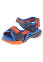 Sandalia Azul-Naranja Bubble Gummers de Bubble Gummers