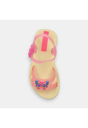 Sandalia Infantil Para Niña Bubblegummers Fucsia Treza Paulina 22-25