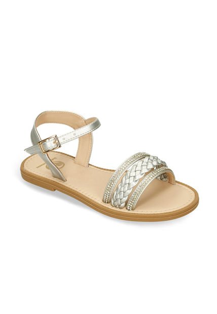 Sandalias Plateado Bubblegummers Nanita Niña - Compra Ahora | Dafiti  Colombia