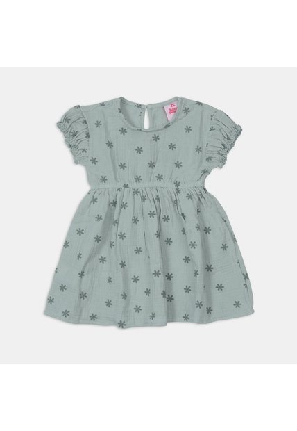 Vestido Para Niña Bubblegummers Verde Nunu