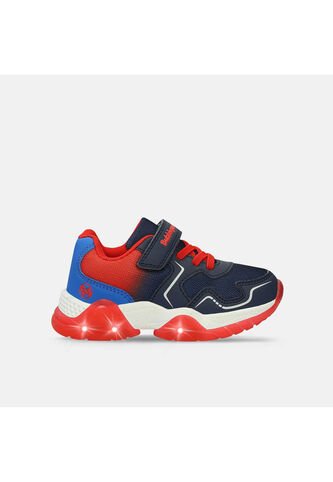 Tenis Con Luces Infantil Para Niño Bubblegummers Azul Tavis Alpha Light 22-25 Bubblegummers