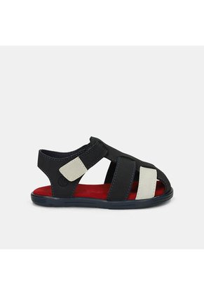 Sandalia Bebé Para Niño Bubblegummers Negro