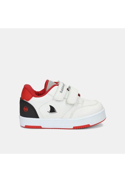 Tenis Infantil Para Niño Bubblegummers Blanco Tagendu Court Bg 22-25