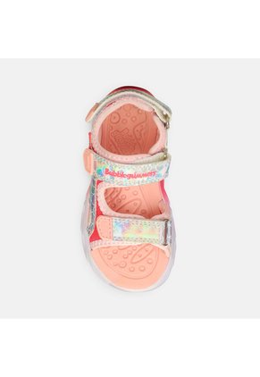Sandalias Con Luces Infantil Para Niña Bubblegummers Multicolor Teresa Dust 26-29