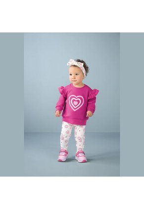 Conjunto Para Niña Bubblegummers Fucsia Oba