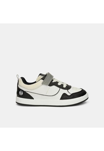 Tenis Escolar Infantil Para Niños Bubblegummers Negro Jalapeño