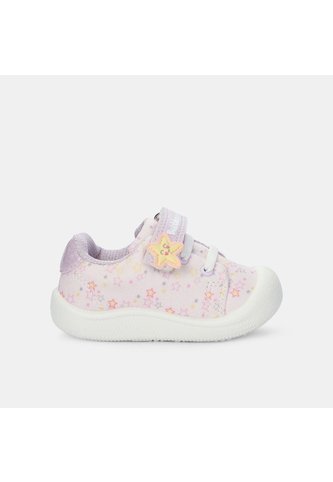 Baleta Para Niña Bubblegummers Beige Ada Kiker First Step Girls 1 + Bubblegummers