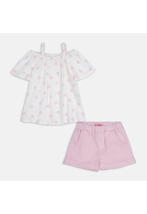Conjunto Para Niña Bubblegummers Natural Mamy