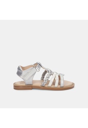 Sandalias Para Niña Bubblegummers Gris Beyonce First Step Girls 1 +