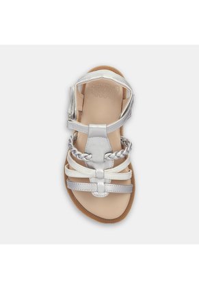 Sandalias Para Niña Bubblegummers Gris Beyonce First Step Girls 1 +