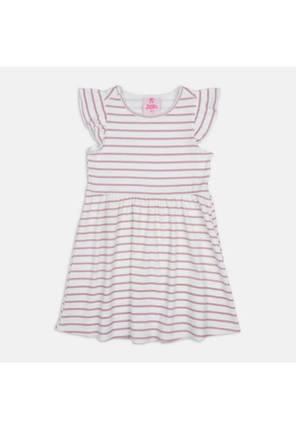 Vestido Para Niña Bubblegummers Blanco Hueso Noruega