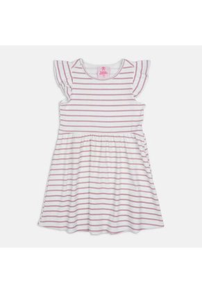 Vestido Para Niña Bubblegummers Blanco Hueso Noruega