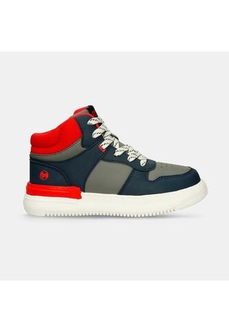 Botas Infantil Para Niño Bubblegummers Gris-Azul Sincero Bubblegummers