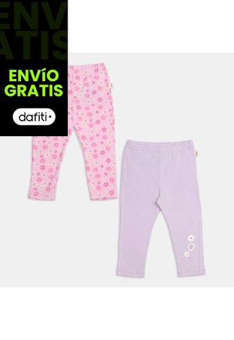Pantalón Para Niña Bubblegummers Fucsia Oxana Bebé Bubblegummers
