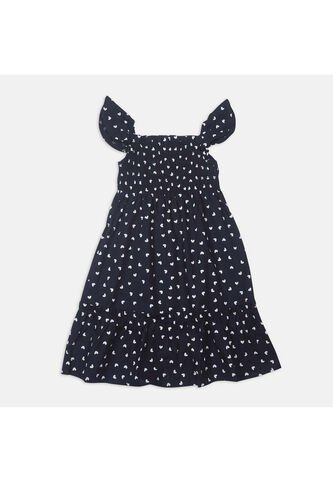 Vestido  Para Niña  Azul Oliva Bubblegummers