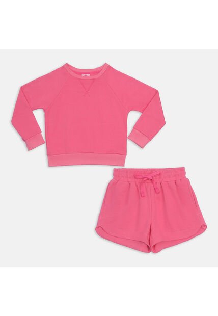 Conjunto Para Niña Bubblegummers Fucsia Jashy