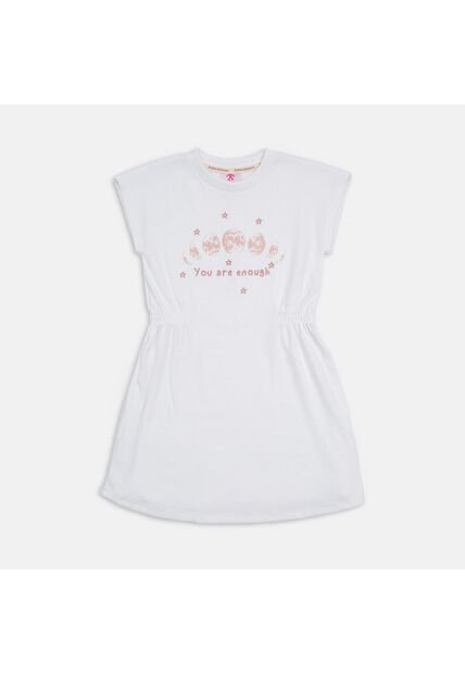 Vestido Para Niña Bubblegummers Blanco Kywen