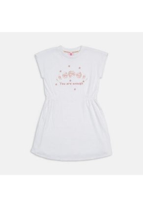 Vestido Para Niña Bubblegummers Blanco Kywen