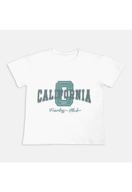 Camiseta Para Niño Bubblegummers Blanco Kayzen