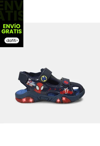 Sandalia Con Luces Para Niño Bubblegummers Violeta Fitch