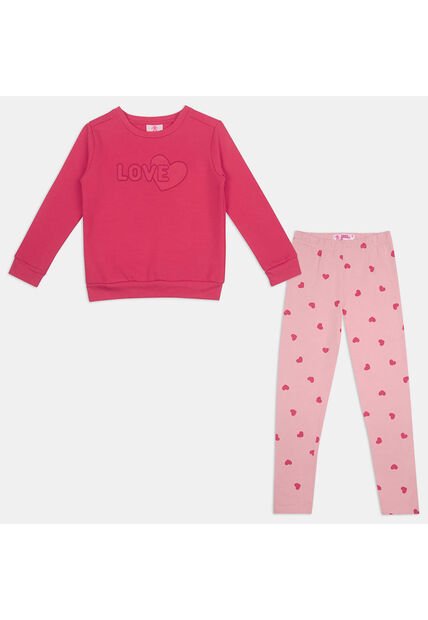 Conjunto Para Niña Bubblegummers Fucsia Maty