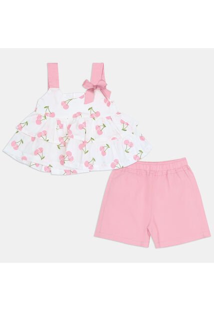 Conjunto Para Niña Bubblegummers Blanco Minita