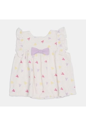 Vestido Para Niña Bubblegummers Beige Natalia