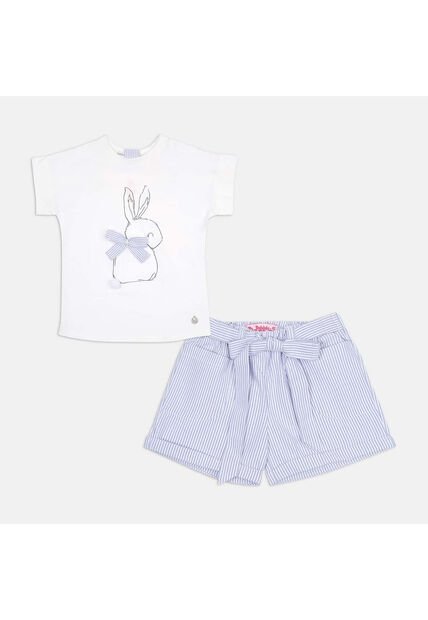 Conjunto Para Niña Bubblegummers Crema Maura