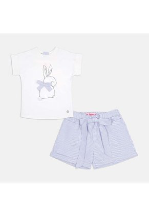 Conjunto Para Niña Bubblegummers Crema Maura