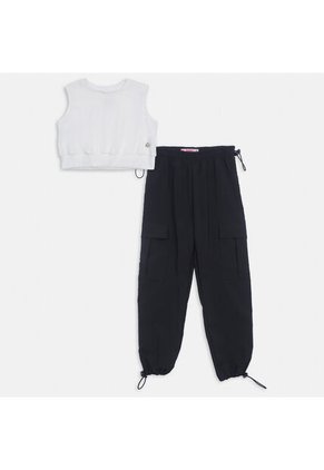 Conjunto Para Niña Bubblegummers Blanco-Negro Janys