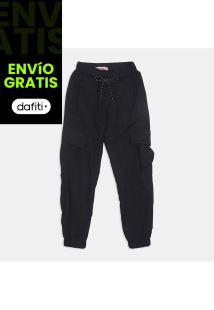 Pantalón Para Niño Bubblegummers Negro Martina