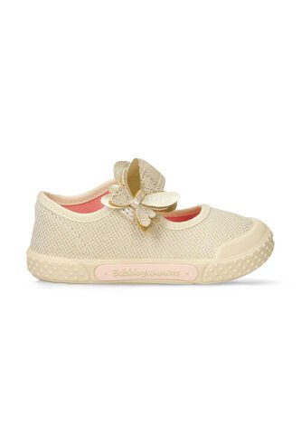 Tenis Bebé Para Niña Bubblegummers Champaña- Quilla Bubblegummers
