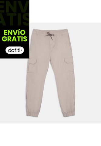 Pantalón Para Niña Bubblegummers Beige Bubblegummers