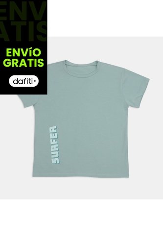 Camiseta Para Niño Bubblegummers Verde Menta Ordenador Bubblegummers