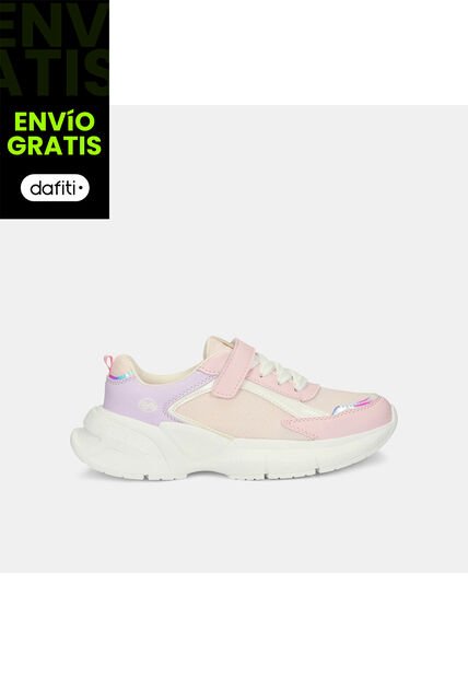 Tenis Para Niña Bubblegummers Beige Tempa Gema