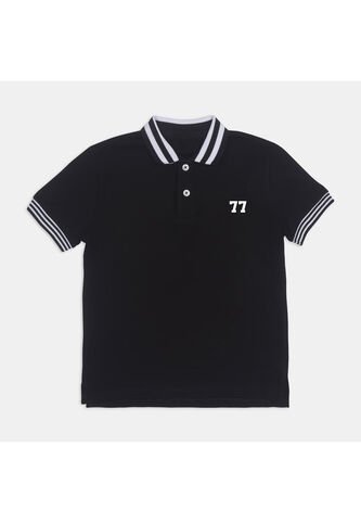 Polo  Para Niño Bubblegummers Blanco Oelo Bubblegummers