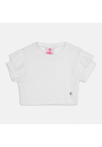 Camiseta Para Niña Bubblegummers Blanco Kappi Bubblegummers