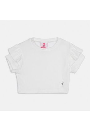 Camiseta Para Niña Bubblegummers Blanco Kappi