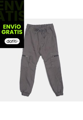 Pantalón Para Niño Bubblegummers Gris Obi
