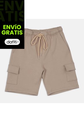 Short Para Niño Bubblegummers Café Con Leche Oxi