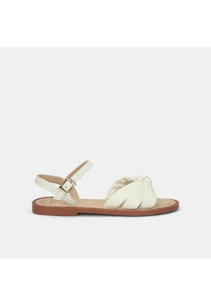 Sandalias Junior Para Niña Bubblegummers Blanco 30-33
