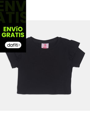 Camiseta Para Niña Bubblegummers Blanco Kappi