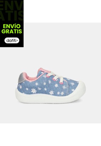 Tenis Para Niña Bubblegummers Azul Ulisa Bubblegummers
