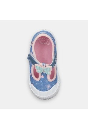Baletas Bebé Para Niña Bubblegummers Azul Tutis 15-21