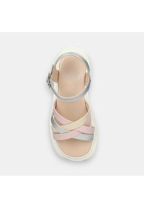 Sandalia Para Niña Bubblegummers Multicolor