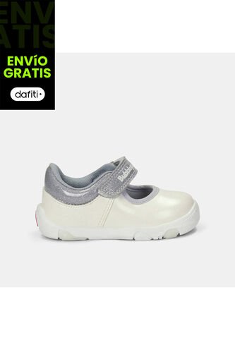 Baleta Para Niña Bubblegummers Blanco Urania Bubblegummers